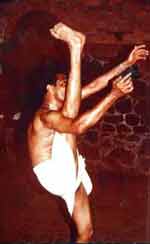 Kalari nerkal leg exercises