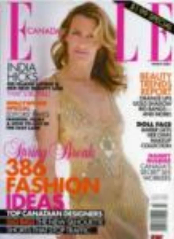 Elle Canada Cover