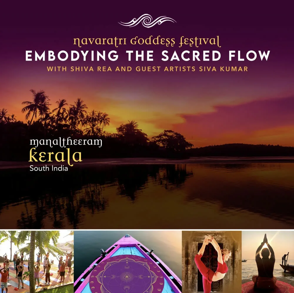 Shakti Navaratri retreat circle in Kerala, India