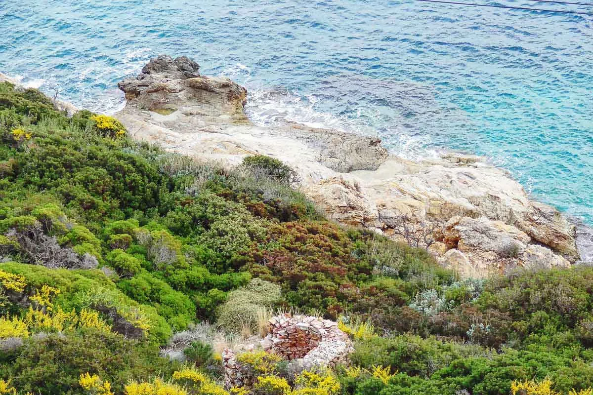Sea caves of Therma, Ikaria