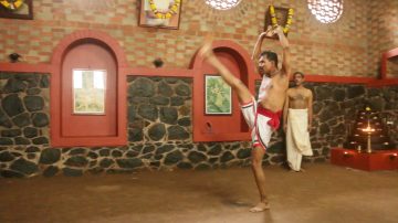 Straight Leg Kicks - filmed in Kerala