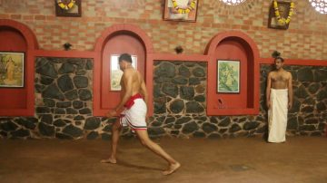 Diagonal Leg Kicks 2 - filmed in Kerala